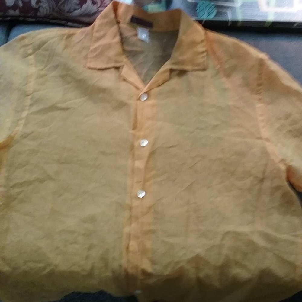 Vintage Short Sleeve Italian Mesh Shirt